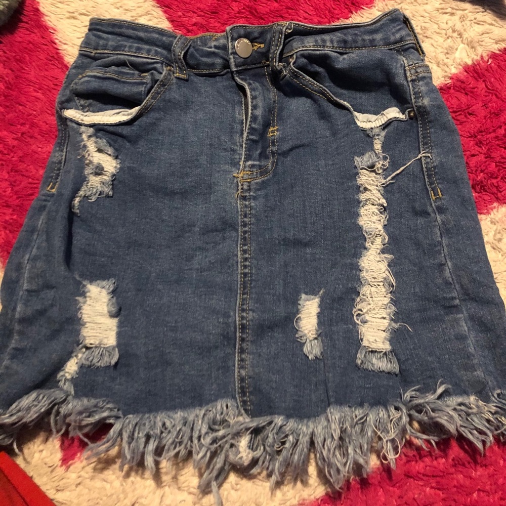 Jean skirt